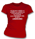 Women's Hamilton  Born Under an Accies Flag T-Shirt