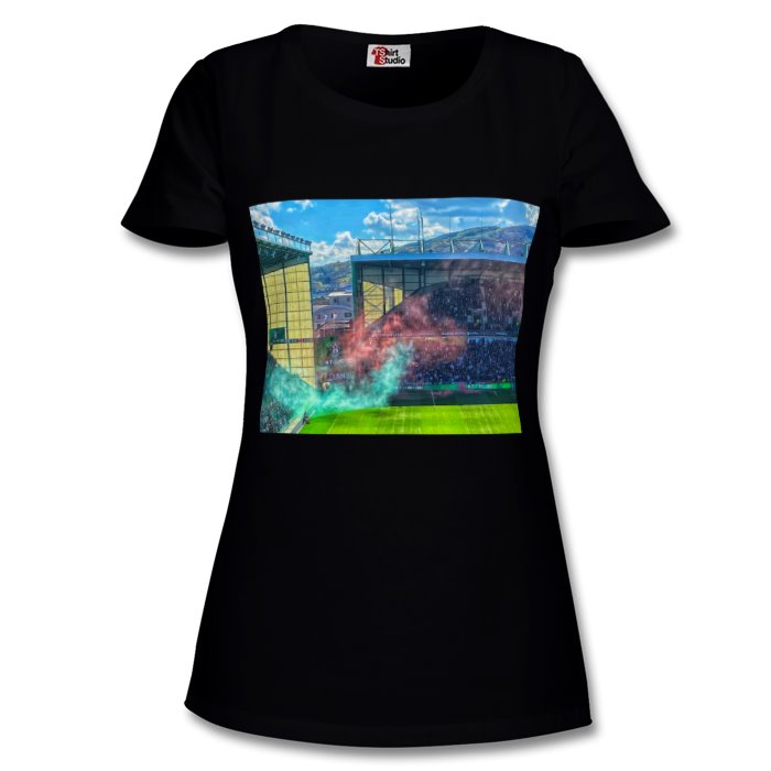 Women's Hibernian  T-Shirt inside Easter Road