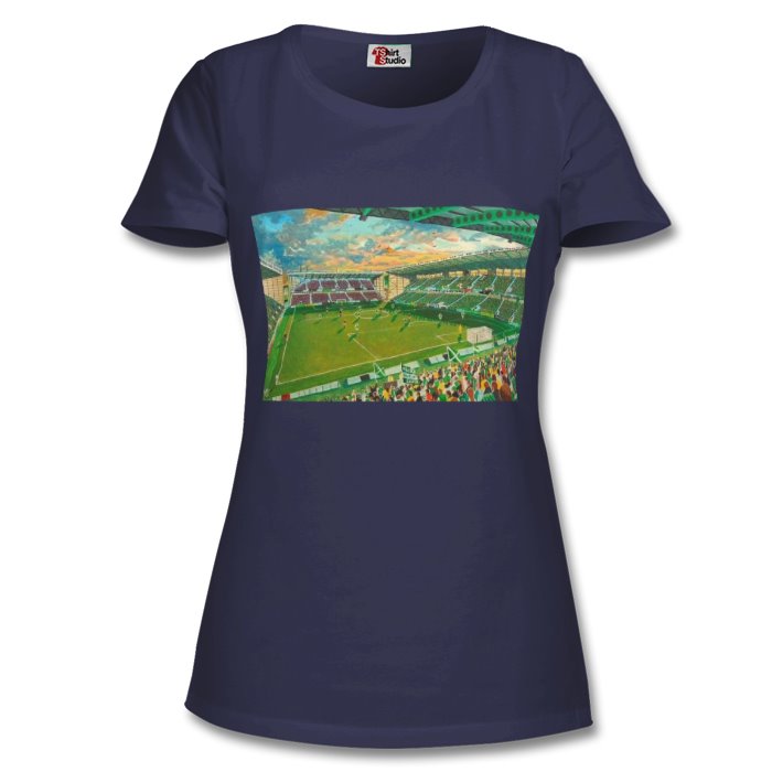 Women's Hibernian  T-Shirt Inside Easter Road