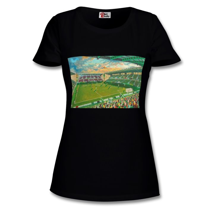 Women's Hibernian  T-Shirt Inside Easter Road