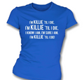 Women's Kilmarnock  " Killie till i die"   T-Shirt