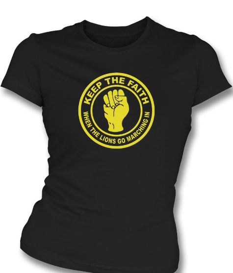 Women's Livindstone  Keep The Faith  T-Shirt