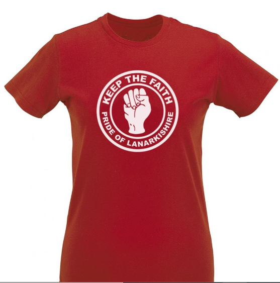 Women's Hamilton Academical Keep The Faith  T-Shirt