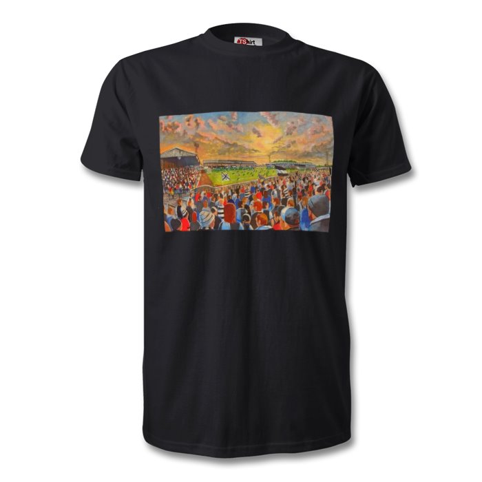 Men's Ayr United supporters inside stadium T-Shirt