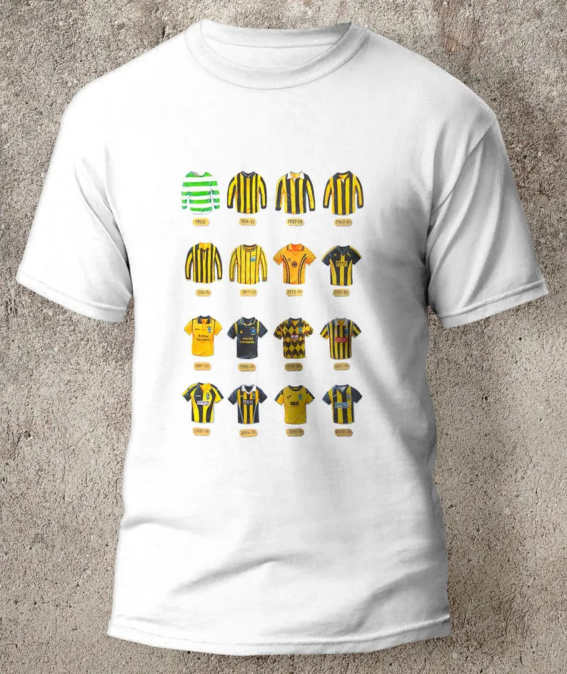 East Fife Strips Through the Ages T-Shirt
