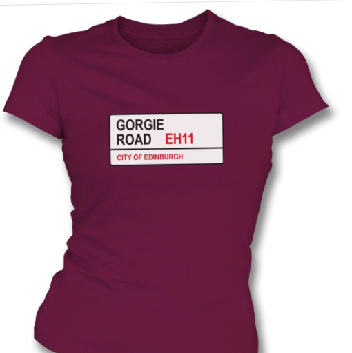 Women's Heart of Midlothian  Gorgie Road T-Shirt