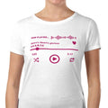 Woman's  Heart Of Midlothian "Glorious Hearts " song T-Shirt