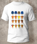 Partick Thistle Tops Through the Ages T-Shirt