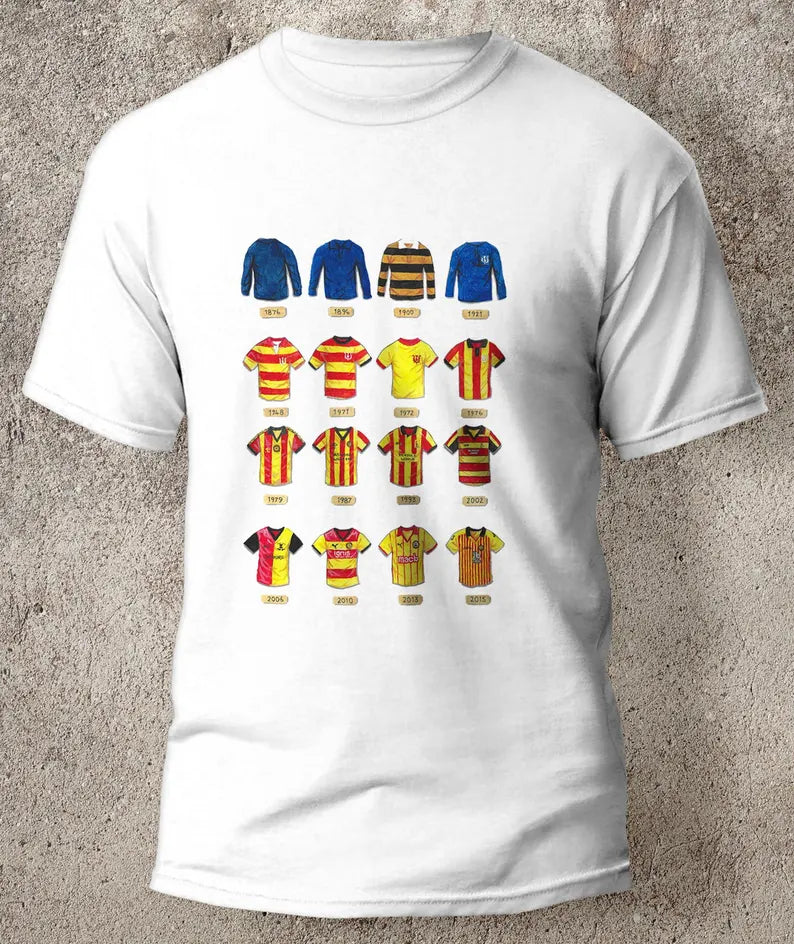 Partick Thistle Tops Through the Ages T-Shirt