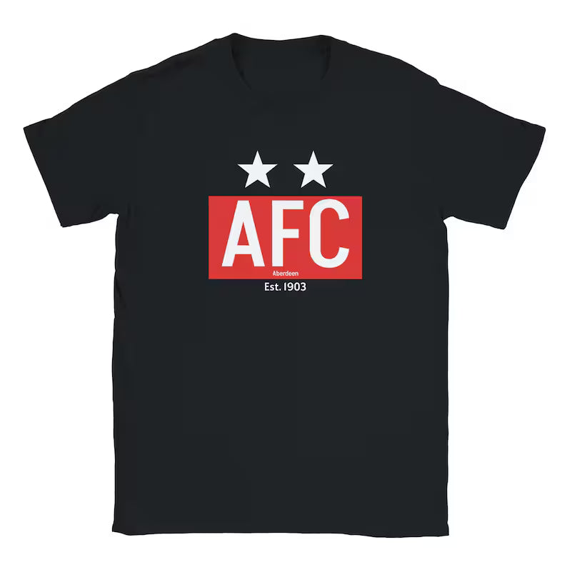 Aberdeen FC Two Stars T-Shirt