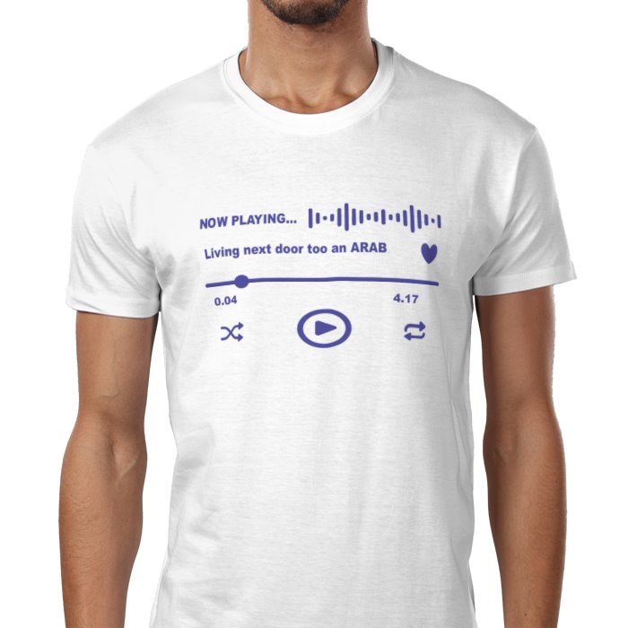 Men's Dundee  "Living Next Door Too An Arab "   T-Shirt