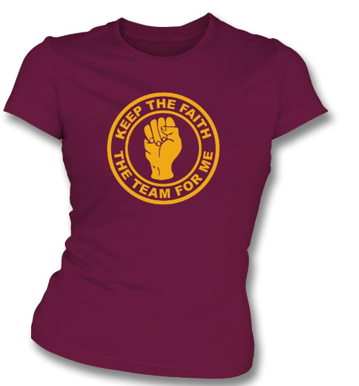 Women's Motherwell Keep The Faith T-Shirt