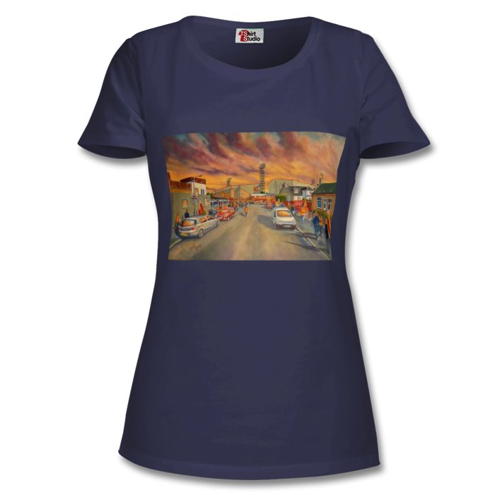 Women's Motherwell  T-Shirt  Supporters outside stadium
