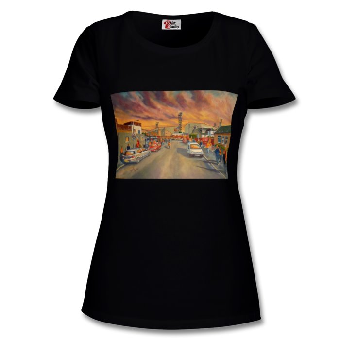 Women's Motherwell  T-Shirt  Supporters outside stadium
