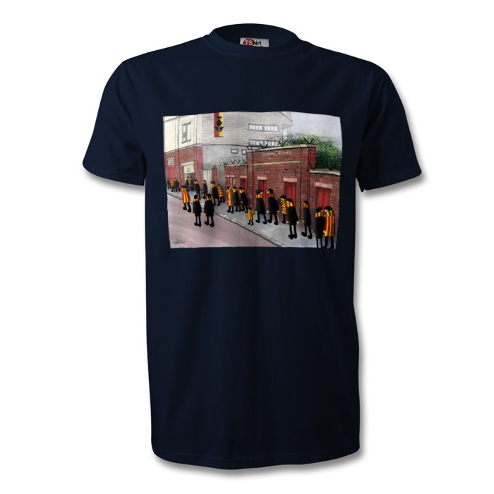 Men's Partick Thistle supporters outside Firhill  stadium T-Shirt