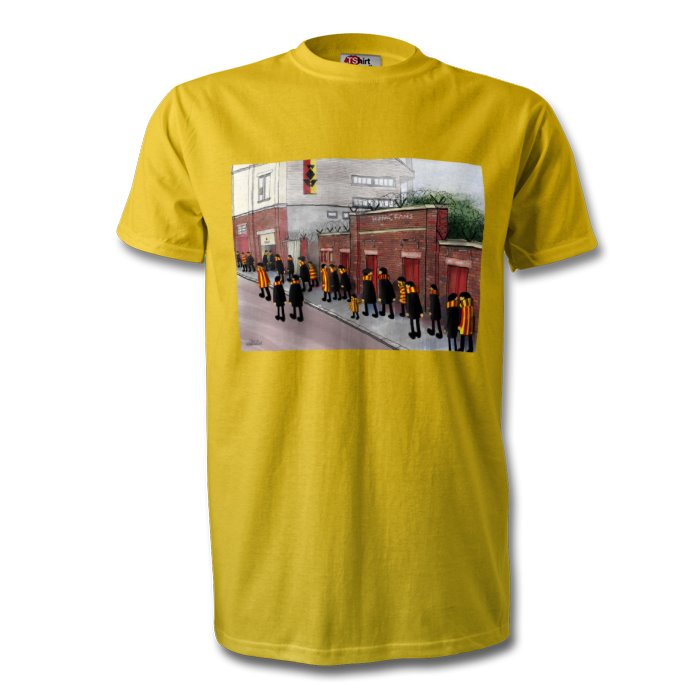 Men's Partick Thistle supporters outside Firhill  stadium T-Shirt