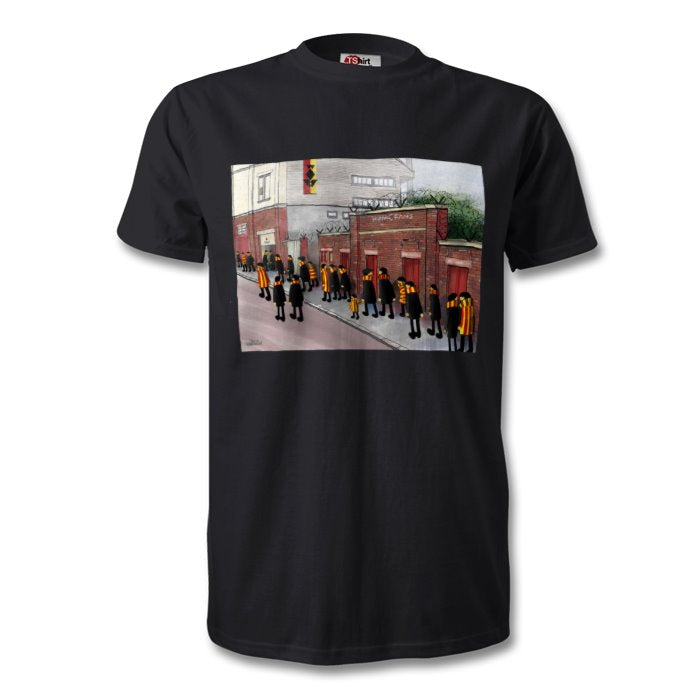 Men's Partick Thistle supporters outside Firhill  stadium T-Shirt