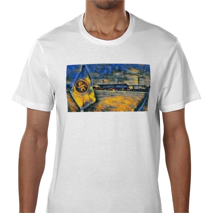 Men's Stenhousemuir "Stenny" football ground t-shirt