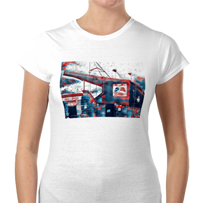 Women's Stenhousemuir stadium  t-shir