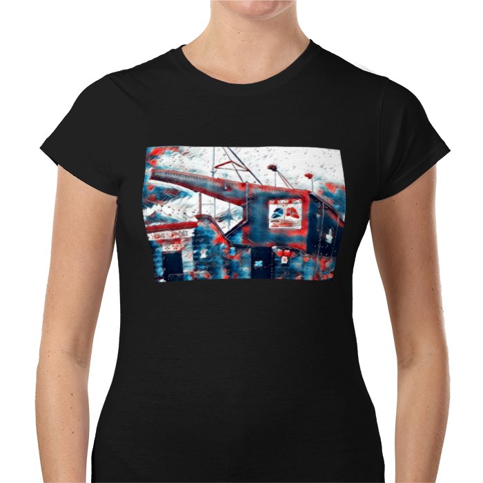 Women's Stenhousemuir stadium  t-shir